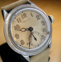 Original WW2 issue Hamilton wristwatch